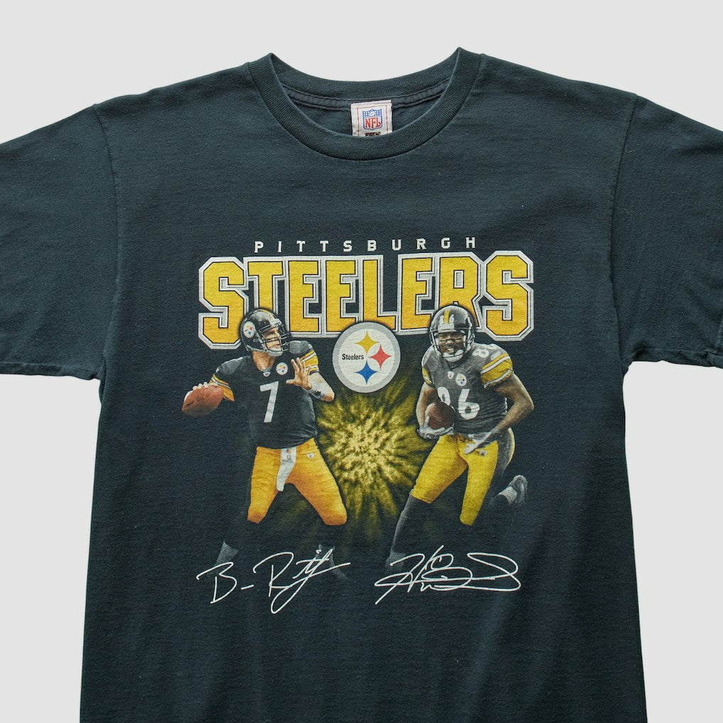 Pittsburgh Steelers NFL 2000s T-shirt - Black Vintage discount