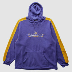 Minnesota Vikings NFL 2000s Hooded Pullover Sweatshirt - Purple Vintage outlet