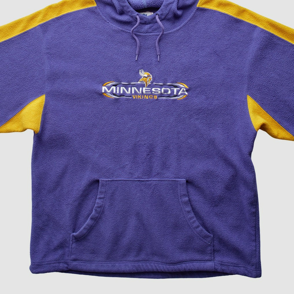 Minnesota Vikings NFL 2000s Hooded Pullover Sweatshirt - Purple Vintage outlet