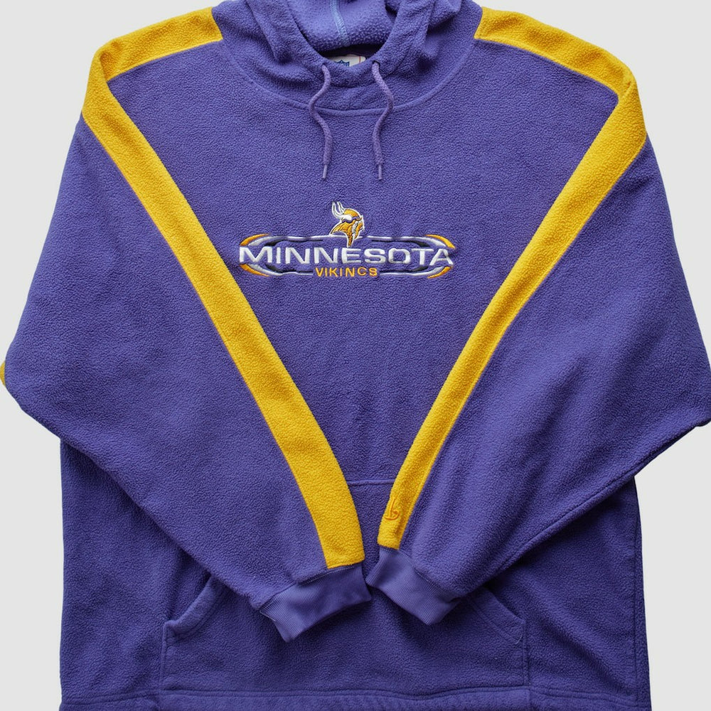 Minnesota Vikings NFL 2000s Hooded Pullover Sweatshirt - Purple Vintage outlet