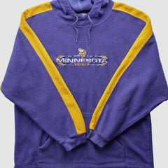 Minnesota Vikings NFL 2000s Hooded Pullover Sweatshirt - Purple Vintage outlet