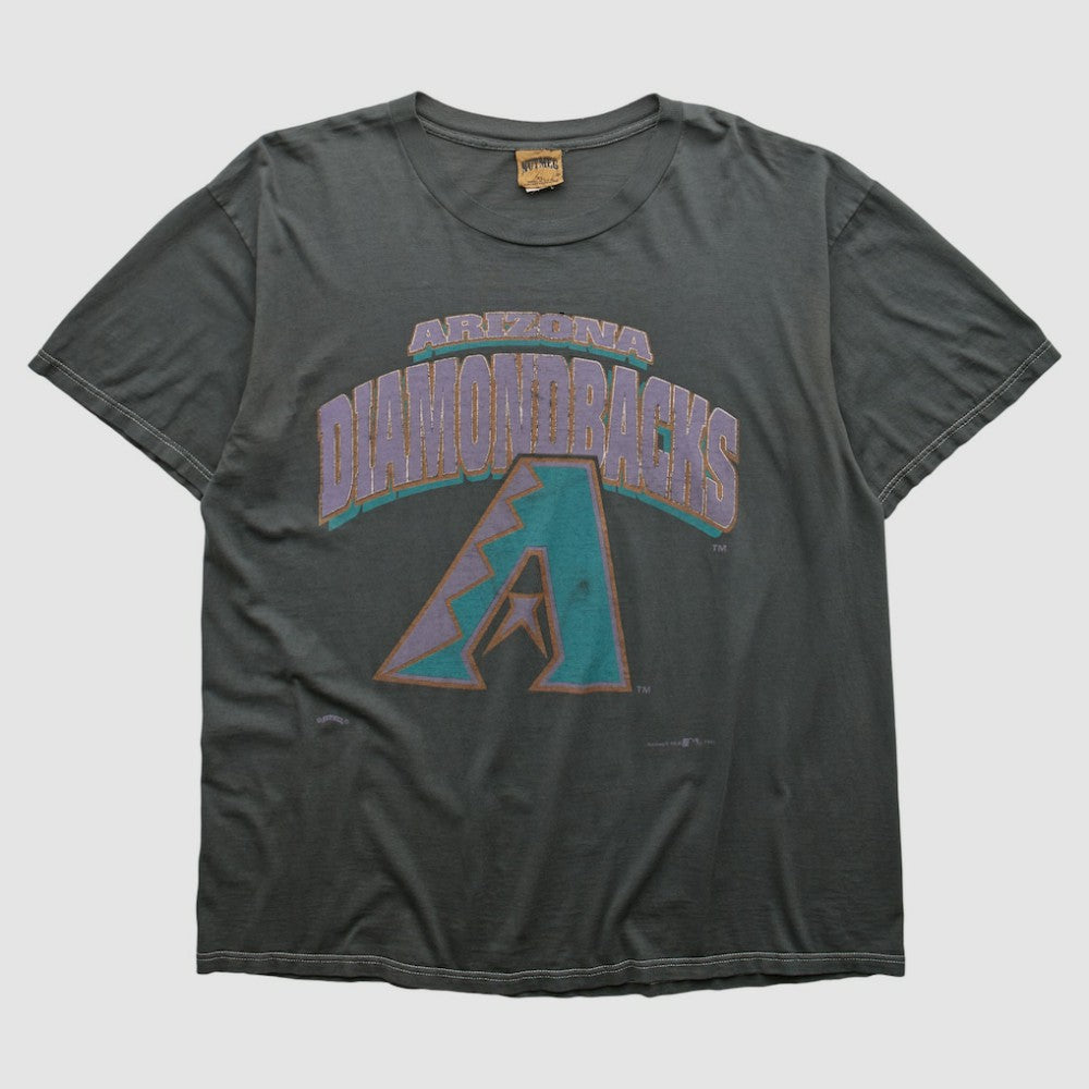 Arizona Diamondbacks Nutmeg Mills 90s T-shirt Charcoal Vintage