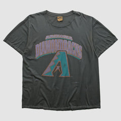 Arizona Diamondbacks Nutmeg Mills 90s T-shirt Charcoal Vintage