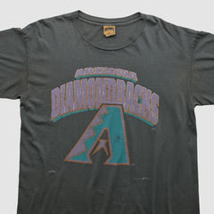 Arizona Diamondbacks Nutmeg Mills 90s T-shirt Charcoal Vintage