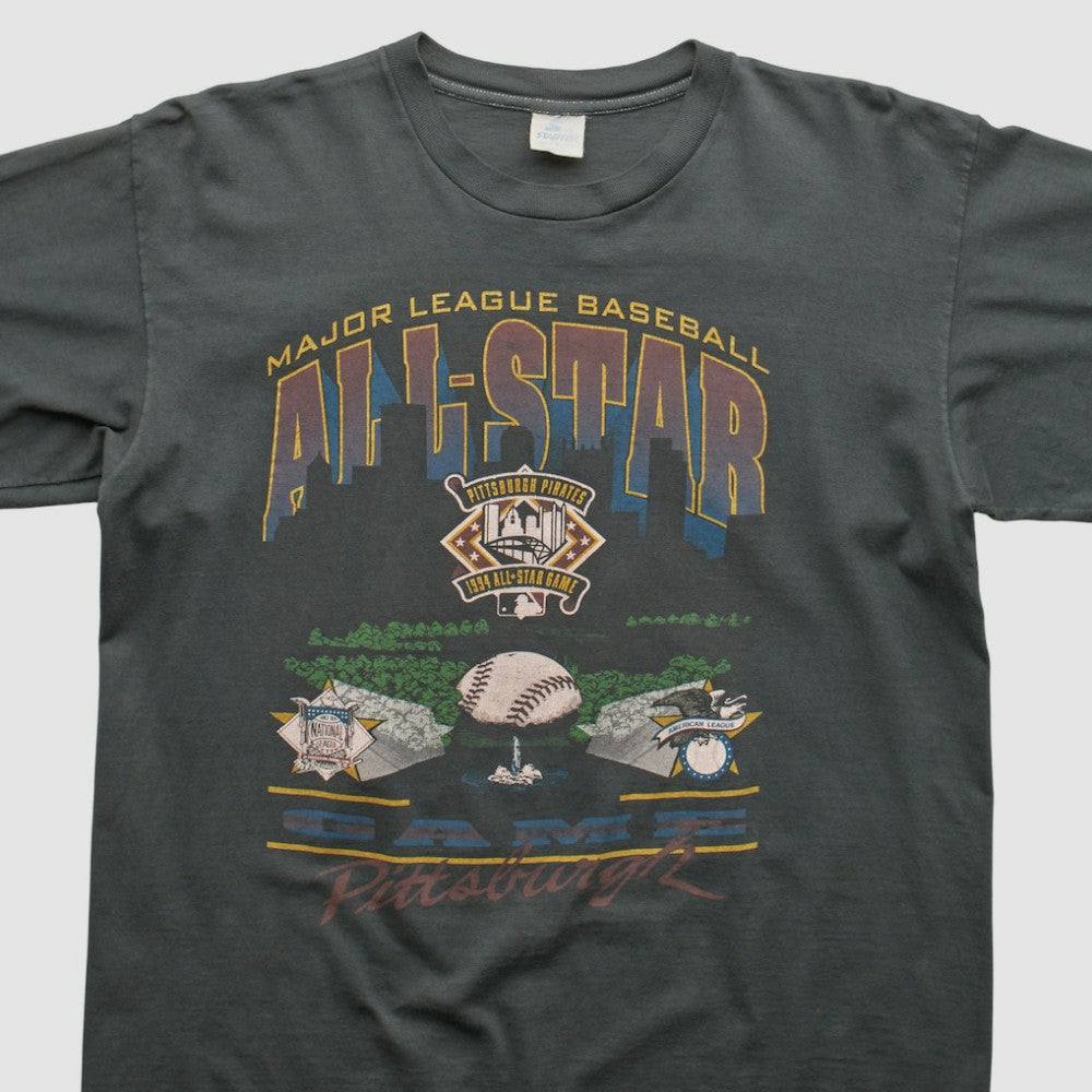 MLB All-Star Game Starter 1994 T-shirt Charcoal Vintage