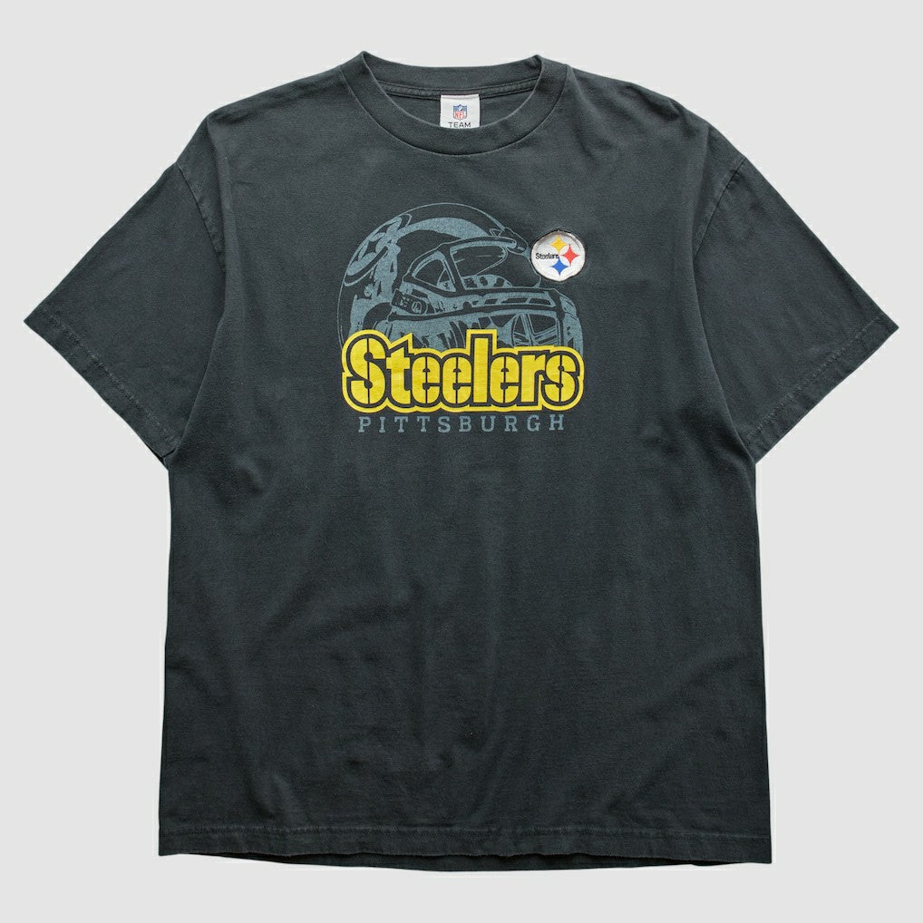 Pittsburgh Steelers NFL 2010s T-shirt - Black Vintage sale