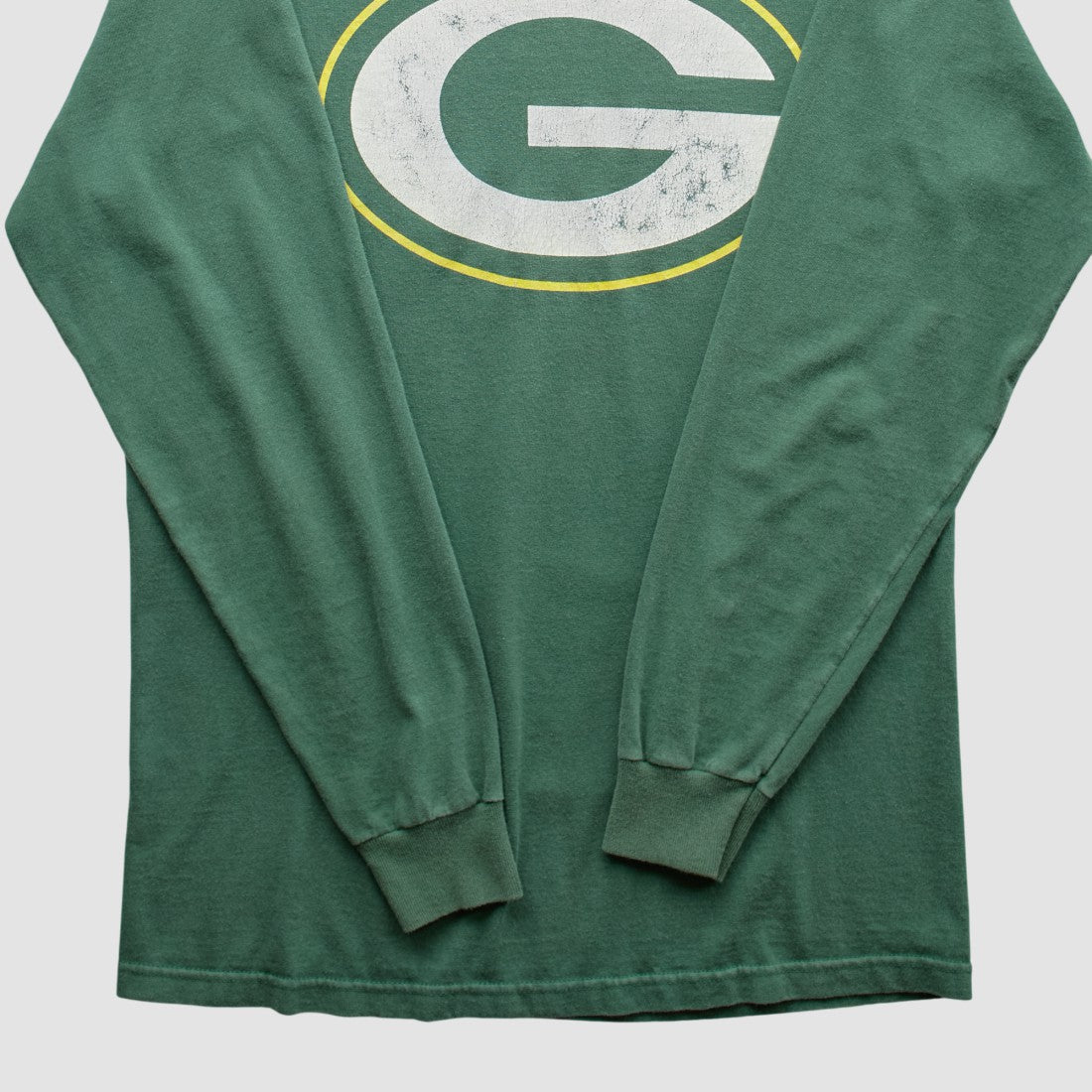 Green Bay Packers Reebok 2000s Long Sleeve T-shirt - Green Vintage discount