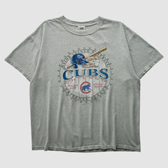 Chicago Cubs Lee Apparel 2004 T-shirt Heather Gray Vintage
