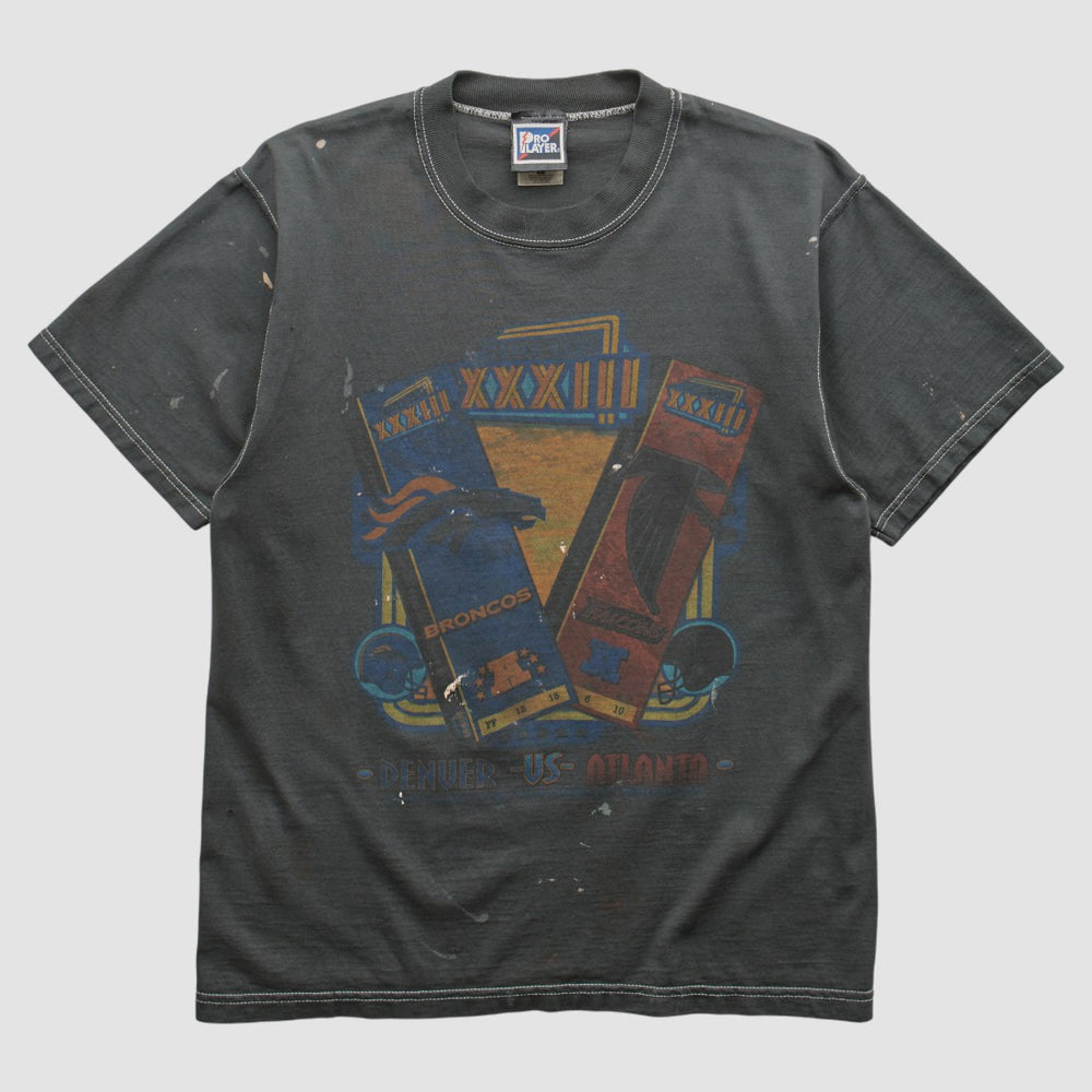 Superbowl XXXIII Pro Player 1999 T-shirt - Black Vintage online