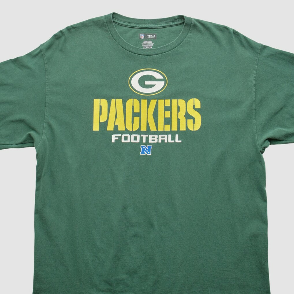 Green Bay Packers NFL 2010s Long Sleeve T-shirt - Green Vintage on sale