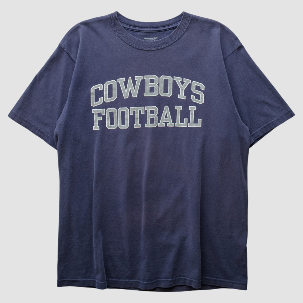 Dallas Cowboys Reebok 2000s T-shirt - Navy Vintage for sale