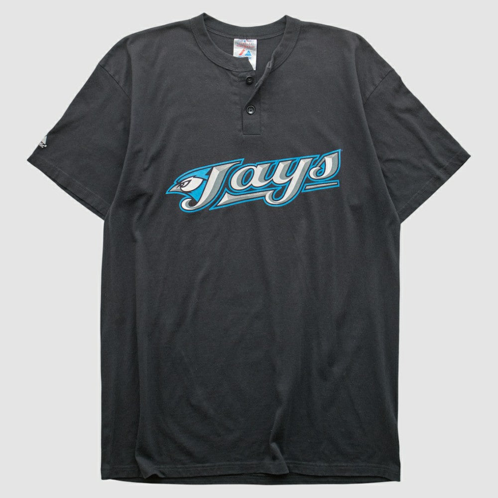 Toronto Blue Jays Majestic 2000s T-shirt Black Vintage