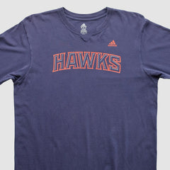 Atlanta Hawks 2000s Long Sleeve T-shirt - Navy Vintage discount