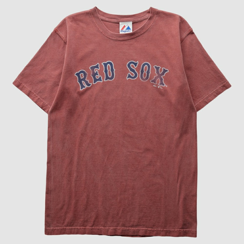 Boston Red Sox Majestic 2010 T-shirt Maroon Vintage