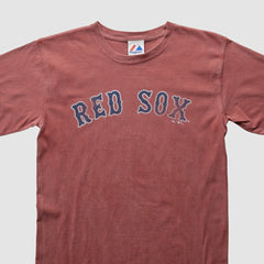 Boston Red Sox Majestic 2010 T-shirt Maroon Vintage