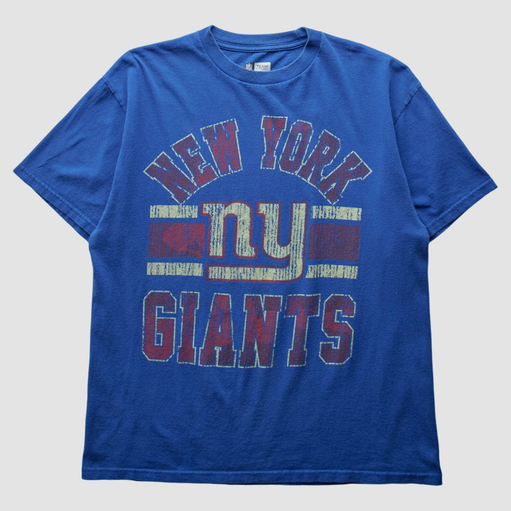 New York Giants NFL 2010s T-shirt - Blue Vintage on sale