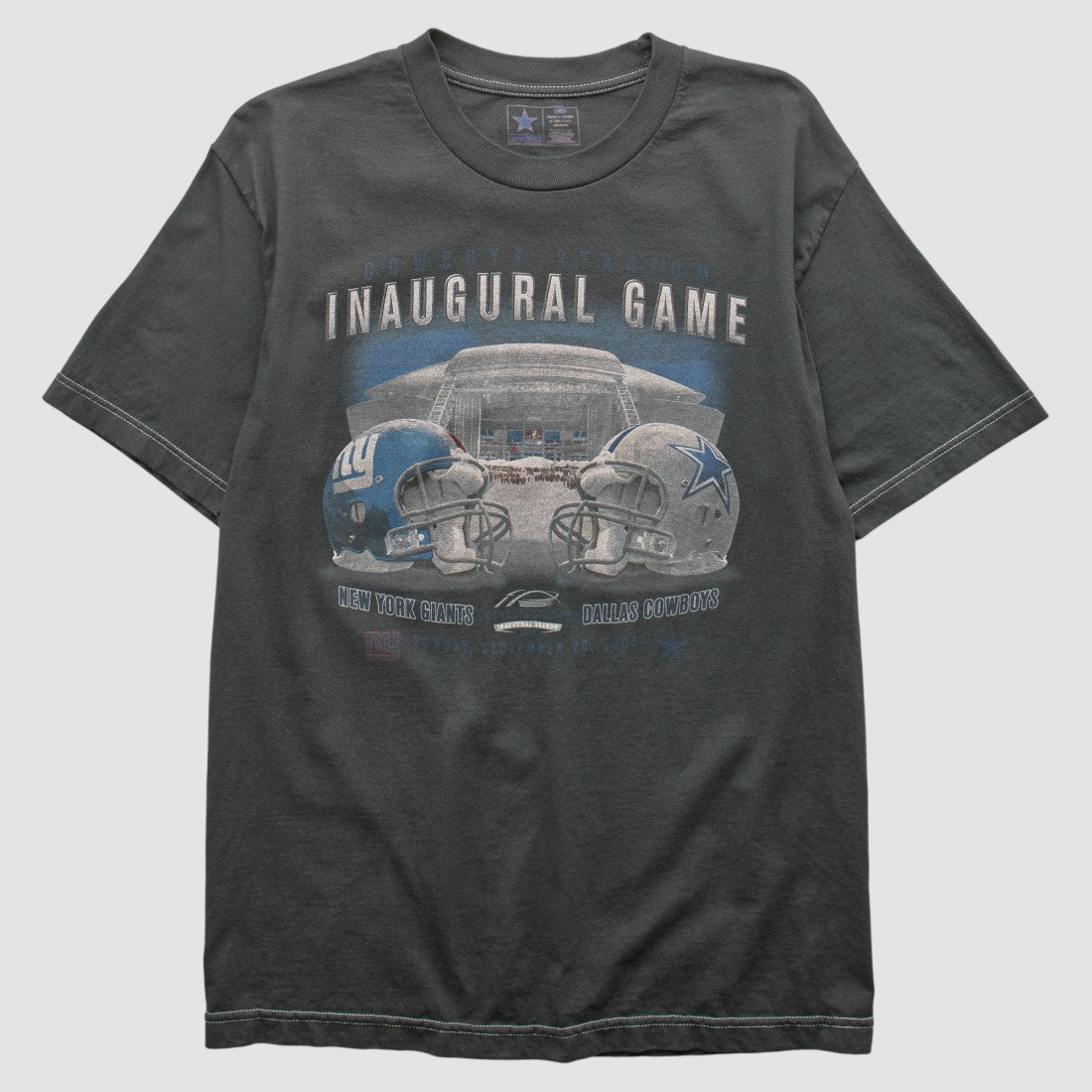 Dallas Cowboys Cowboys Team Apparel 2005 T-shirt - Charcoal Vintage online