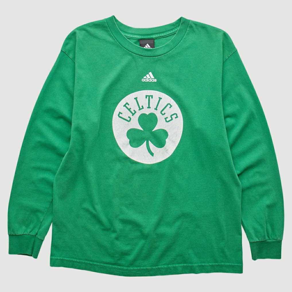 Boston Celtics 2010s Long Sleeve T-shirt - Green Vintage on sale