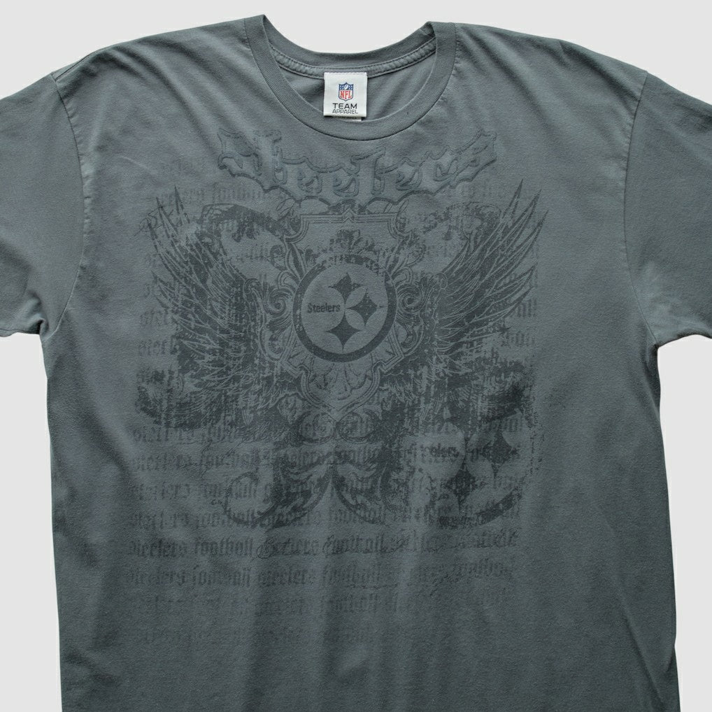 Pittsburgh Steelers NFL 2010s T-shirt - Charcoal Vintage cheap