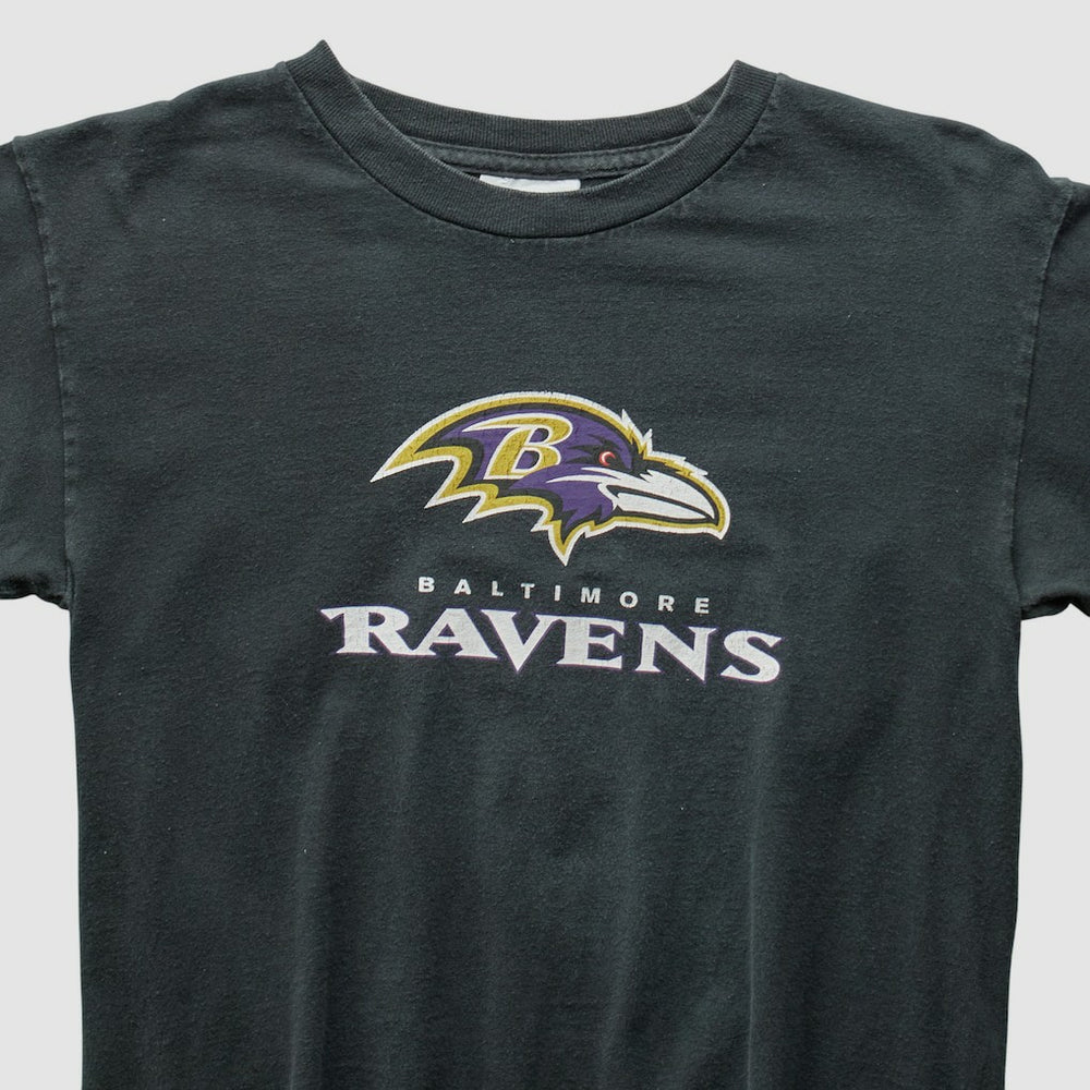 Baltimore Ravens Reebok 2000s Long Sleeve T-shirt - Black Vintage sale