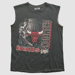Chicago Bulls CSA 1998 Tank sale - Charcoal Vintage on sale