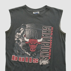 Chicago Bulls CSA 1998 Tank sale - Charcoal Vintage on sale