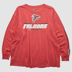 Atlanta Falcons NFL 2010s Long Sleeve T-shirt - Red Vintage discount