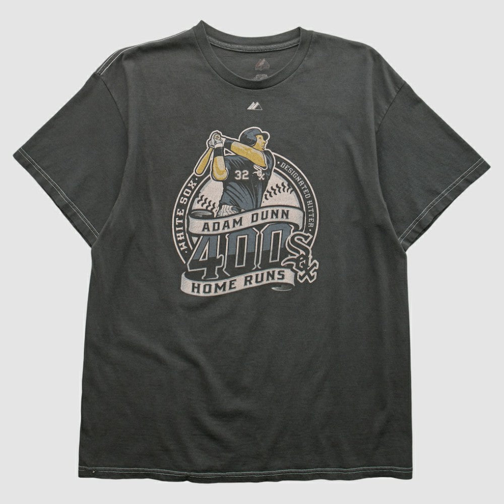 Chicago White Sox Majestic 2000s T-shirt Charcoal Vintage