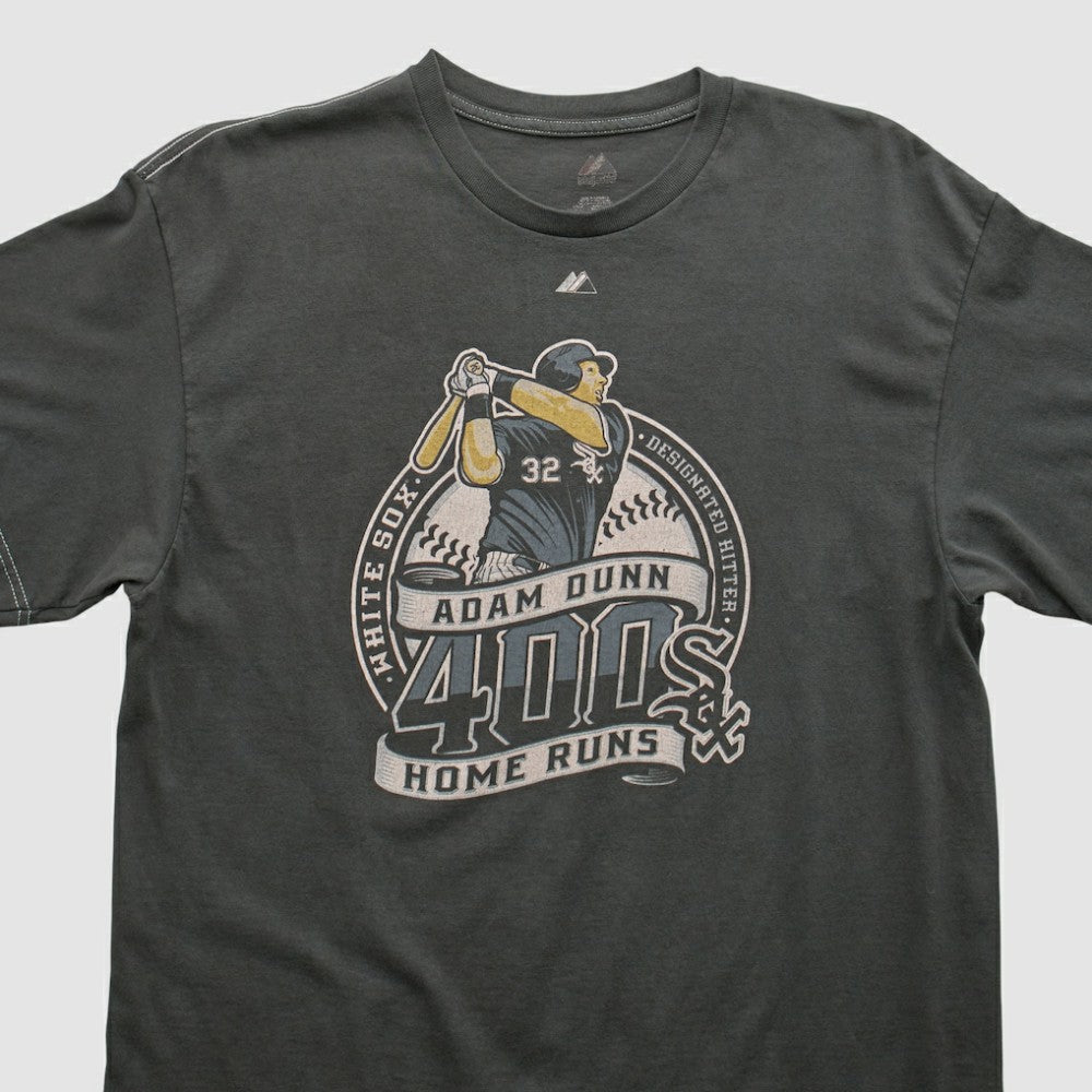 Chicago White Sox Majestic 2000s T-shirt Charcoal Vintage