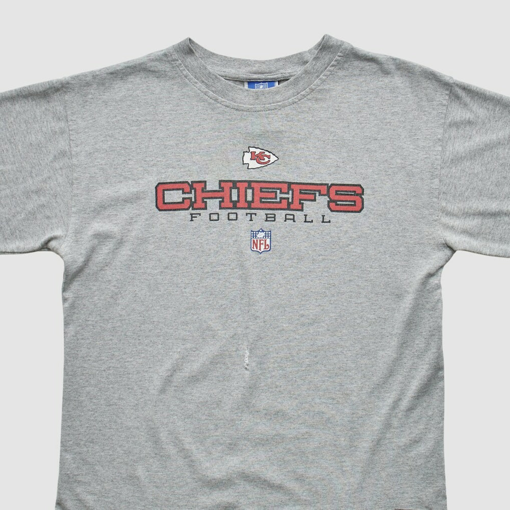 Kansas City Chiefs Reebok 2000s T-shirt - Heather Gray Vintage on sale