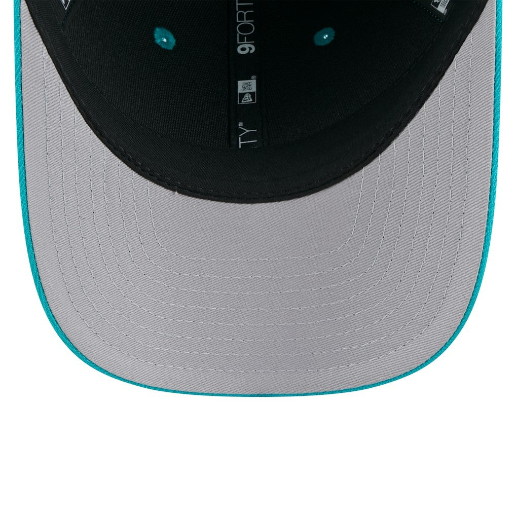 Miami Dolphins New Era Spain Side Patch 9FORTY M-Crown Adjustable Hat - Aqua on sale