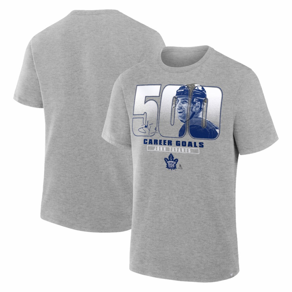 John Tavares Toronto Maple Leafs Legacy Milestone T-Shirt - Gray T-shirts
