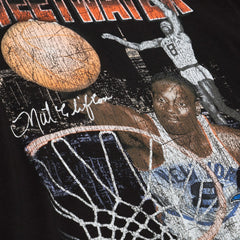Nathaniel Clifton New York Knicks 75th Anniversary Pioneers Player T-Shirt - Black sale