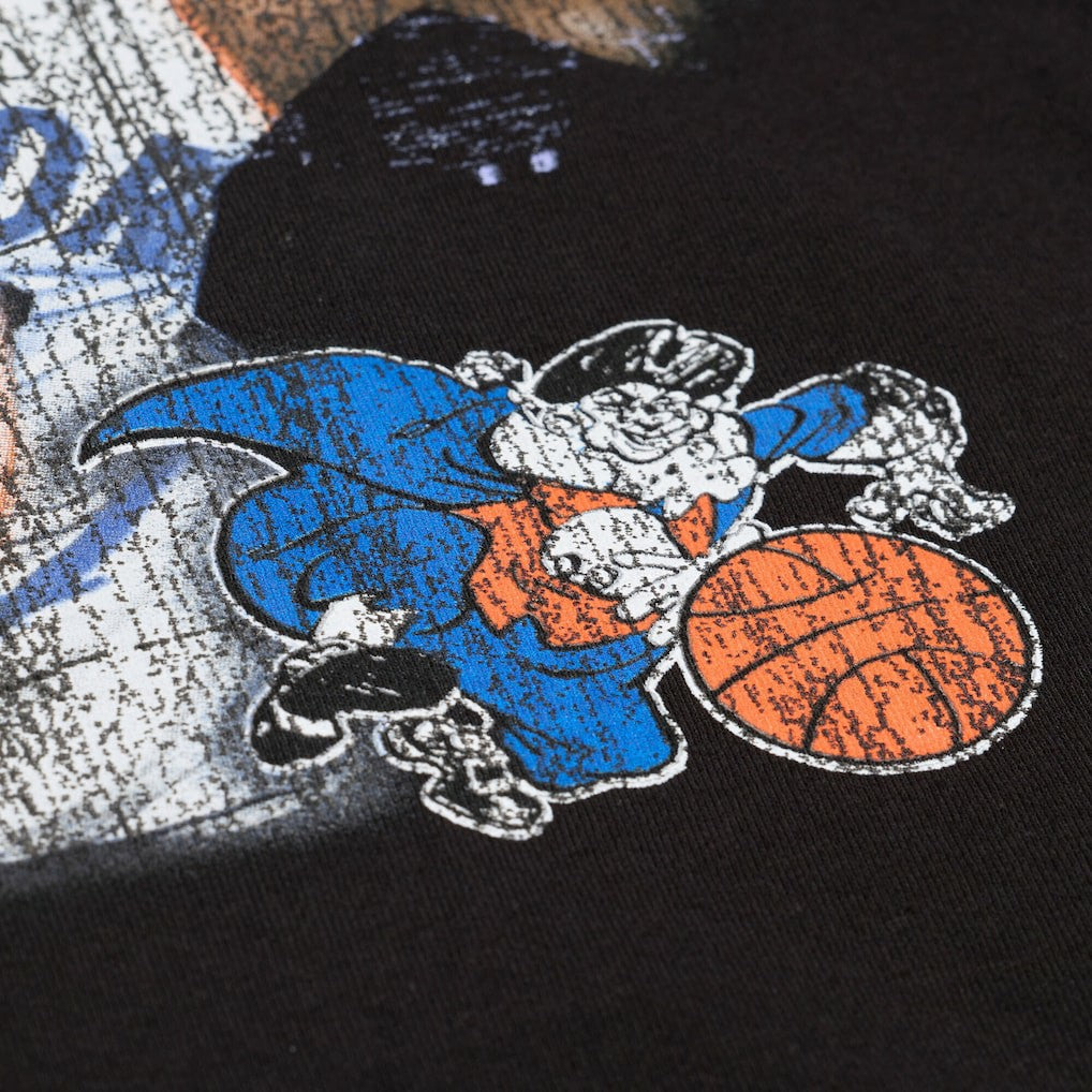 Nathaniel Clifton New York Knicks 75th Anniversary Pioneers Player T-Shirt - Black sale