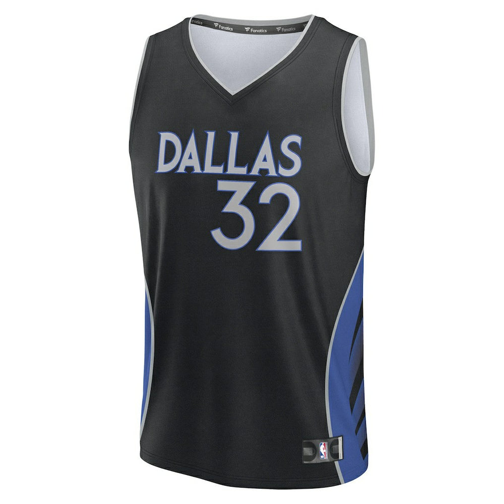 Cooper Flagg Dallas Mavericks 2025/26 City Edition Fast Break Jersey sale - Black on sale