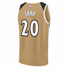 Alex Sarr Washington Wizards 2025/26 City Edition Fast Break Jersey - Gold discount