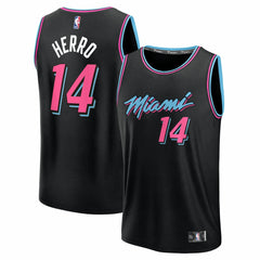 Tyler Herro Miami Heat 2025/26 City Edition Fast Break Jersey - Black sale