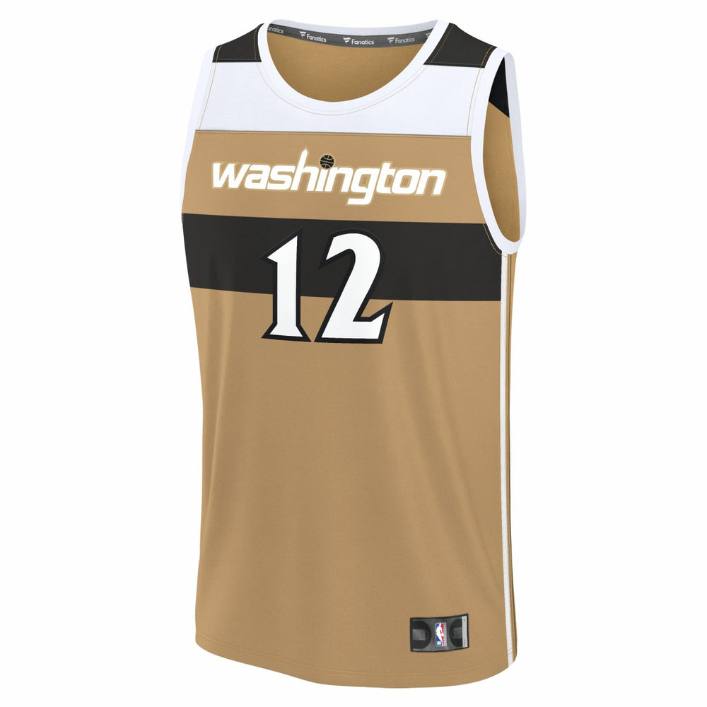 Tre Johnson III Washington Wizards Youth 2025/26 City Edition Fastbreak Jersey - Gold cheap