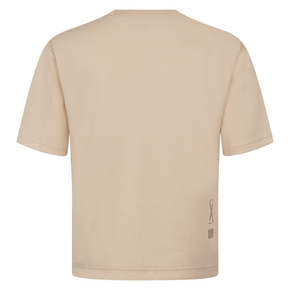 New York Islanders Levelwear Team Surge Luxe Signature Knit T-Shirt - Khaki T-shirts