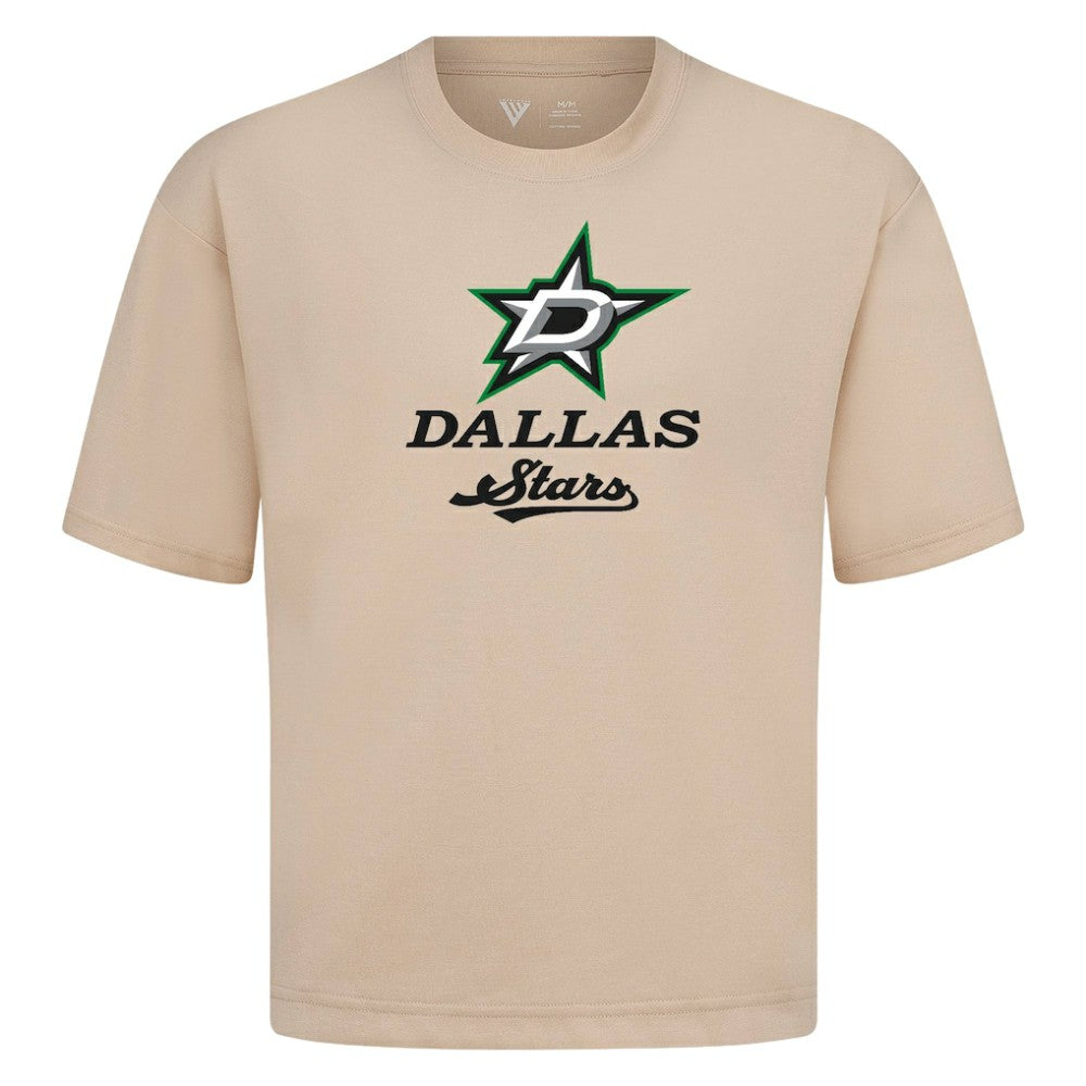 Dallas Stars Levelwear Team Surge Luxe Signature Knit T-Shirt - Khaki T-shirts