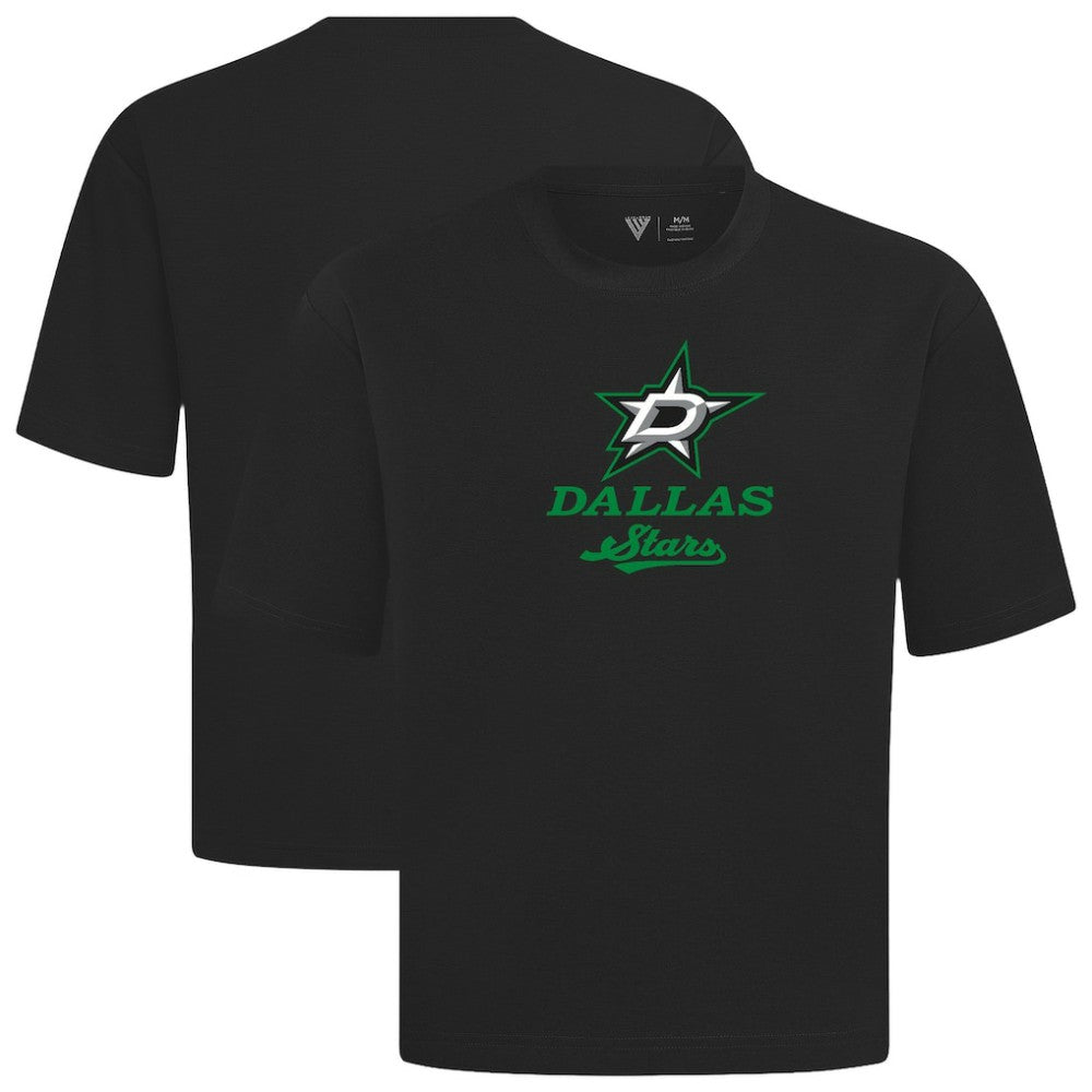 Dallas Stars Levelwear Team Surge Luxe Signature Knit T-Shirt - Black T-shirts