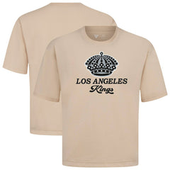 Los Angeles Kings Levelwear Team Surge Luxe Signature Knit T-Shirt - Khaki T-shirts