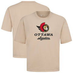 Ottawa Senators Levelwear Team Surge Luxe Signature Knit T-Shirt - Khaki T-shirts
