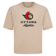 Ottawa Senators Levelwear Team Surge Luxe Signature Knit T-Shirt - Khaki T-shirts