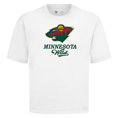 Minnesota Wild Levelwear Team Surge Luxe Signature Knit T-Shirt - White T-shirts