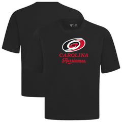 Carolina Hurricanes Levelwear Team Surge Luxe Signature Knit T-Shirt - Black T-shirts