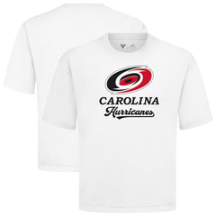 Carolina Hurricanes Levelwear Team Surge Luxe Signature Knit T-Shirt - White T-shirts