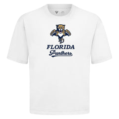 Florida Panthers Levelwear Team Surge Luxe Signature Knit T-Shirt - White T-shirts