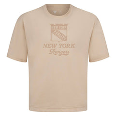 New York Rangers Levelwear Shadow Surge Luxe Signature Knit T-Shirt - Khaki T-shirts