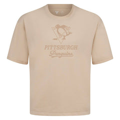 Pittsburgh Penguins Levelwear Shadow Surge Luxe Signature Knit T-Shirt - Khaki T-shirts